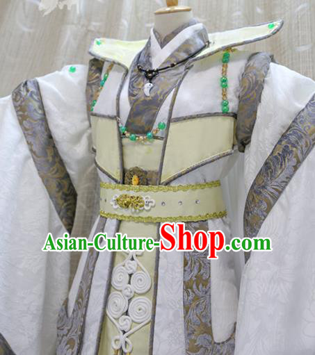 Cosplay Taoist Priest Jun Fengtian Costumes Custom China Ancient Swordsman Chivalrous Man Clothing Cosplay Taoist Priest Jun Fengtian Costumes Custom China Ancient Swordsman Chivalrous Man Clothing