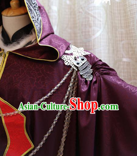 Cosplay Warrior Commander Red Costumes Custom China Ancient Swordsman Yu Bingtao Clothing Cosplay Warrior Commander Red Costumes Custom China Ancient Swordsman Yu Bingtao Clothing