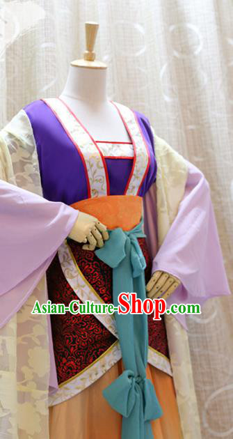 China Cosplay Goddess Hanfu Dress Custom Clothing Traditional Ancient Palace Lady Costumes Full Set China Cosplay Goddess Hanfu Dress Custom Clothing Traditional Ancient Palace Lady Costumes Full Set