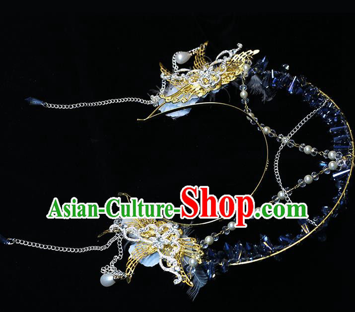 Cosplay Bride Royal Crown Halloween Princess Hair Accessories Cosplay Bride Royal Crown Halloween Princess Hair Accessories