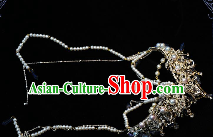Cosplay Bride Royal Crown Halloween Princess Hair Accessories Cosplay Bride Royal Crown Halloween Princess Hair Accessories