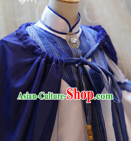Cosplay Noble Childe Shi Jiuru Costumes Custom China Ancient Swordsman Clothing Cosplay Noble Childe Shi Jiuru Costumes Custom China Ancient Swordsman Clothing