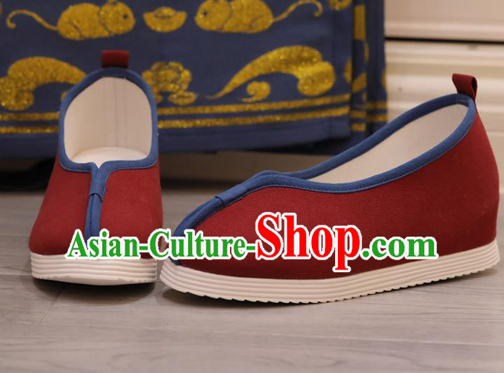 China Princess Shoes Handmade Red Cloth Shoes Hanfu Shoes Women Shoes Opera Shoes China Princess Shoes Handmade Red Cloth Shoes Hanfu Shoes Women Shoes Opera Shoes