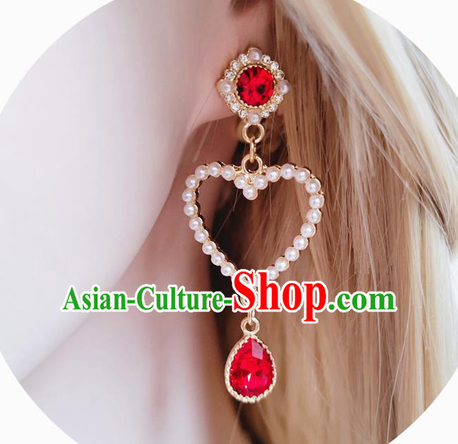 Handmade Renaissance Accessories Court Retro Earrings Europe Baroque Eardrop Handmade Renaissance Accessories Court Retro Earrings Europe Baroque Eardrop