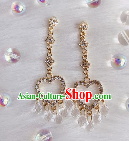 Handmade Baroque Retro Earrings Europe Court Crystal Eardrop Accessories Handmade Baroque Retro Earrings Europe Court Crystal Eardrop Accessories