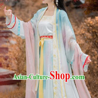 China Traditional Song Dynasty Nobility Lady Hanfu Clothing Ancient Court Princess Costumes for Women
