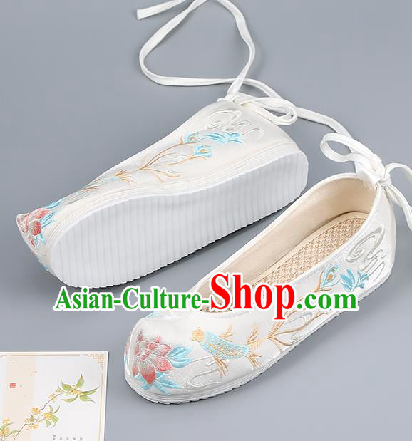 Traditional China Handmade Hanfu Shoes Princess Shoes National Shoes Embroidered Shoes Ming Dynasty Shoes Traditional China Handmade Hanfu Shoes Princess Shoes National Shoes Embroidered Shoes Ming Dynasty Shoes