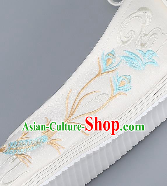Traditional China Handmade Hanfu Shoes Princess Shoes National Shoes Embroidered Shoes Ming Dynasty Shoes Traditional China Handmade Hanfu Shoes Princess Shoes National Shoes Embroidered Shoes Ming Dynasty Shoes