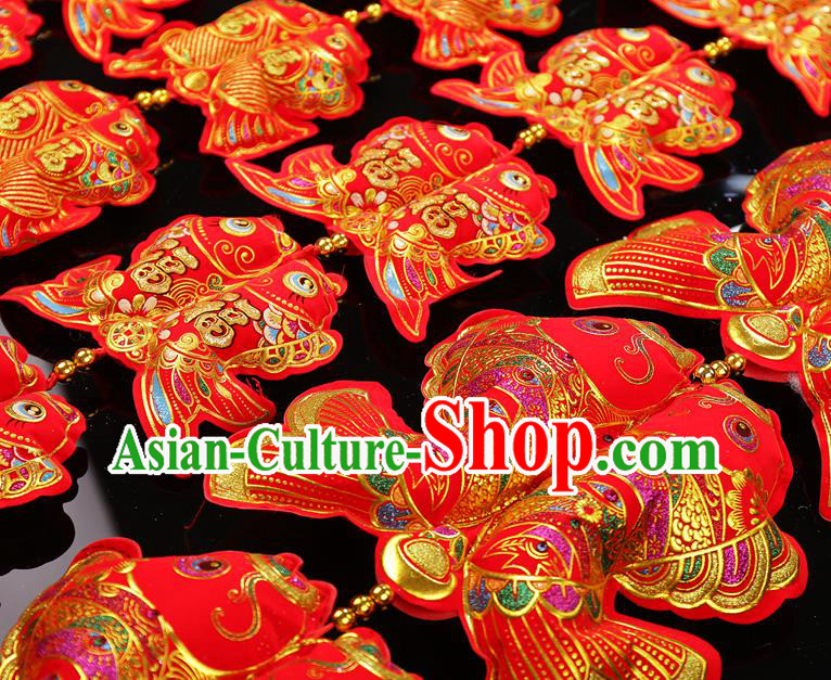 China Spring Festival Accessories Lucky Fish Pendant New Year Decorations China Spring Festival Accessories Lucky Fish Pendant New Year Decorations