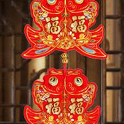 China Spring Festival Accessories Lucky Fish Pendant New Year Decorations