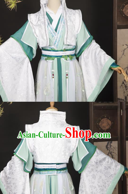 Cosplay Chinese Ancient Swordsman Clothing Noble Childe Costumes for Men Cosplay Chinese Ancient Swordsman Clothing Noble Childe Costumes for Men