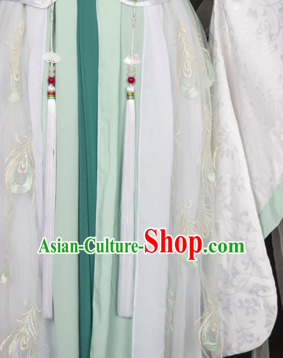 Cosplay Chinese Ancient Swordsman Clothing Noble Childe Costumes for Men Cosplay Chinese Ancient Swordsman Clothing Noble Childe Costumes for Men
