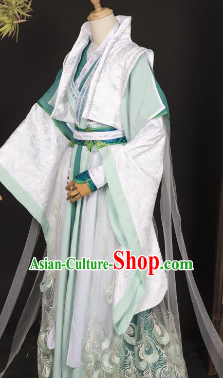 Cosplay Chinese Ancient Swordsman Clothing Noble Childe Costumes for Men Cosplay Chinese Ancient Swordsman Clothing Noble Childe Costumes for Men