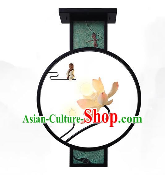 Traditional Chinese Handmade Ceiling Lamp Classical Lanterns Lotus Lantern Iron Art Lamp Traditional Chinese Handmade Ceiling Lamp Classical Lanterns Lotus Lantern Iron Art Lamp