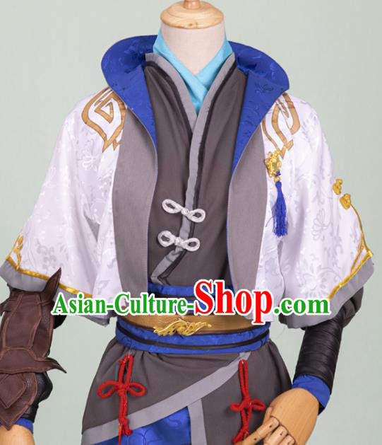 Cosplay Chinese Ancient Young Hero Clothing Swordsman Costumes Full Set Cosplay Chinese Ancient Young Hero Clothing Swordsman Costumes Full Set