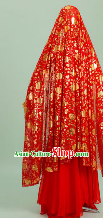 Chinese Cosplay Court Lady Costumes Ancient Princess Classical Dance Red Hanfu Dress and Headwear Chinese Cosplay Court Lady Costumes Ancient Princess Classical Dance Red Hanfu Dress and Headwear