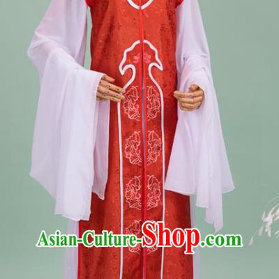 Chinese Cosplay Young Beauty Costumes Ancient Ming Dynasty Showgirl Du Liniang Hanfu Dress