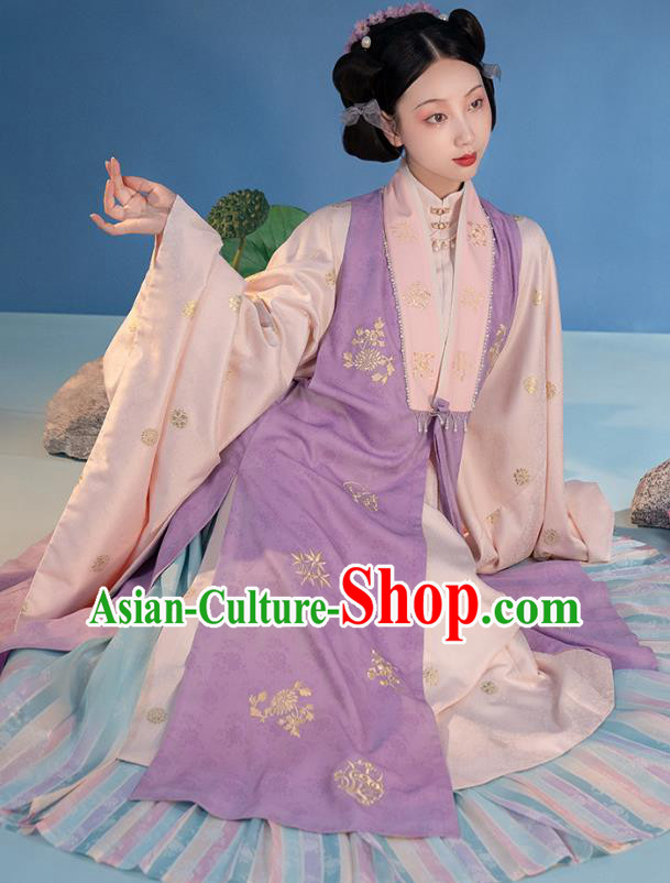 China Ancient Princess Costumes Traditional Nobility Women Clothing Ming Dynasty Court Hanfu Dress