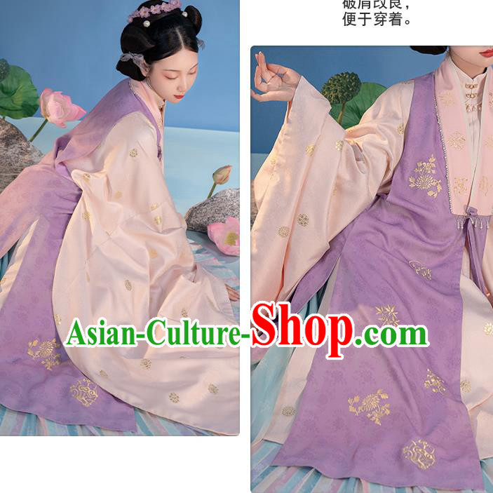 China Ancient Princess Costumes Traditional Nobility Women Clothing Ming Dynasty Court Hanfu Dress