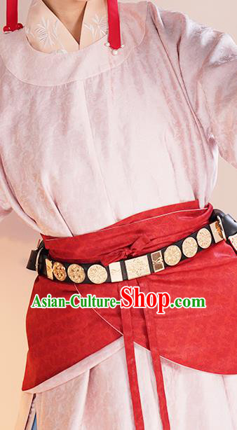 China Song Dynasty Civilian Woman Costumes Traditional Ancient Country Lady Hanfu Dress Complete Set