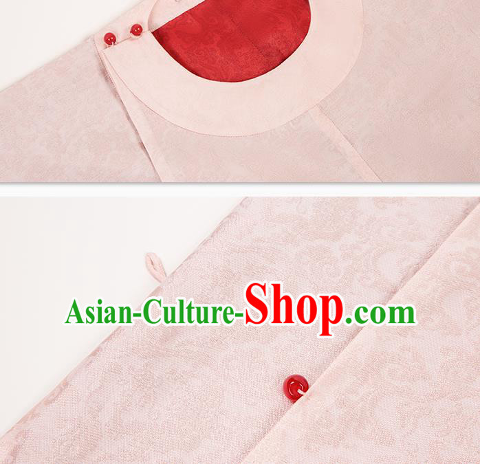China Song Dynasty Civilian Woman Costumes Traditional Ancient Country Lady Hanfu Dress Complete Set
