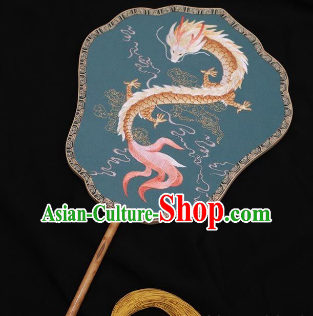 Chinese Traditional Palace Fan Suzhou Embroidery Fans Double Side Embroidered Silk Fan Handmade Fans Chinese Traditional Palace Fan Suzhou Embroidery Fans Double Side Embroidered Silk Fan Handmade Fans