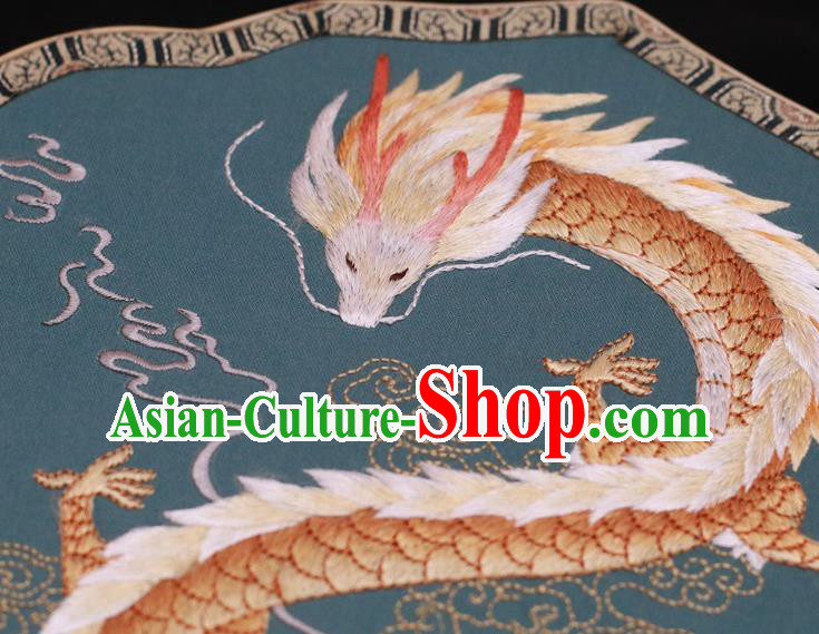 Chinese Traditional Palace Fan Suzhou Embroidery Fans Double Side Embroidered Silk Fan Handmade Fans Chinese Traditional Palace Fan Suzhou Embroidery Fans Double Side Embroidered Silk Fan Handmade Fans