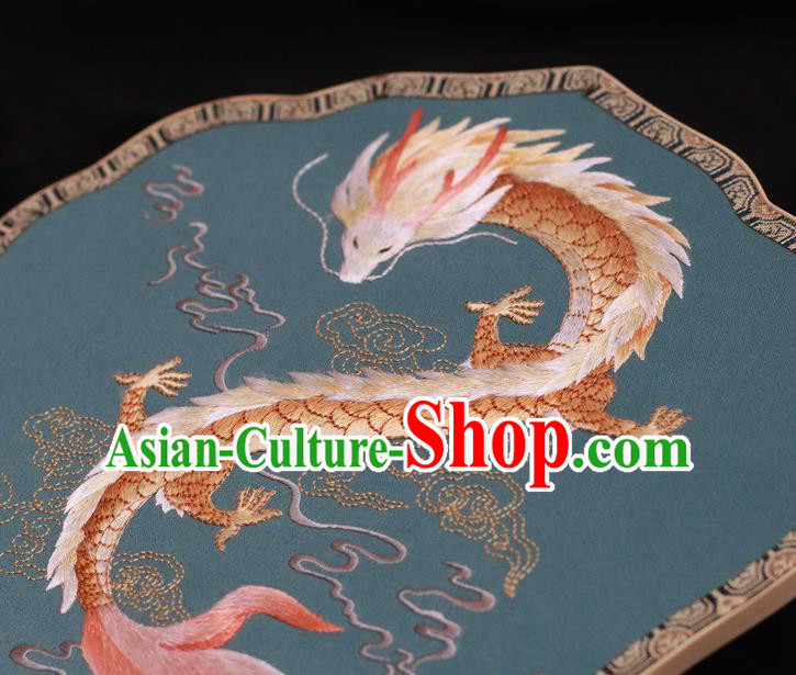 Chinese Traditional Palace Fan Suzhou Embroidery Fans Double Side Embroidered Silk Fan Handmade Fans Chinese Traditional Palace Fan Suzhou Embroidery Fans Double Side Embroidered Silk Fan Handmade Fans