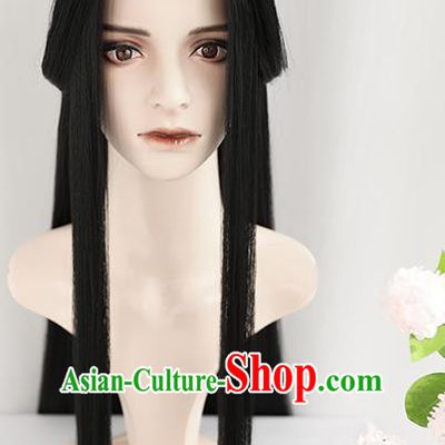 Best Chinese Cosplay Swordsman Wig Sheath China Quality Wigs Ancient Prince Xie Lian Wig