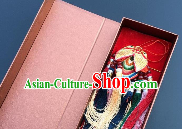 China Embroidery Cicada Pendant Traditional Embroidered Car Accessories China Embroidery Cicada Pendant Traditional Embroidered Car Accessories
