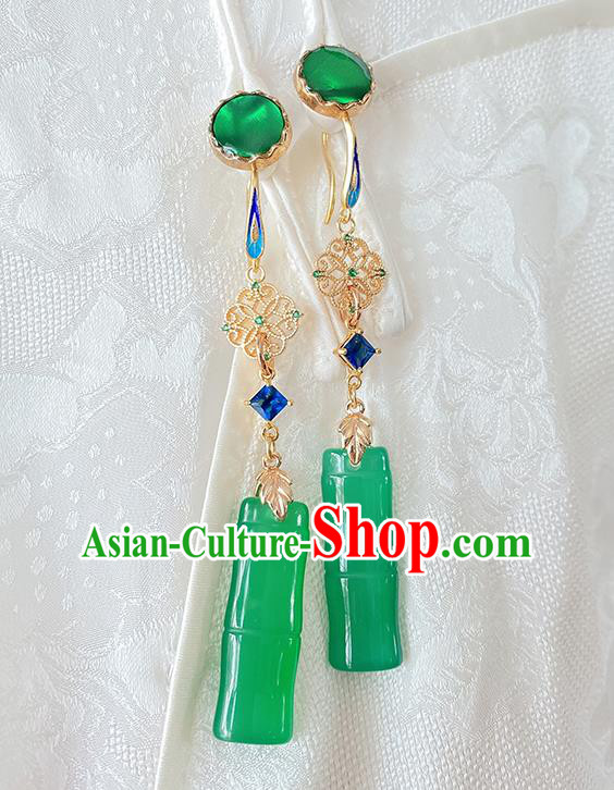 China Handmade Ear Accessories Traditional Hanfu Earrings Women Jewelry China Handmade Ear Accessories Traditional Hanfu Earrings Women Jewelry