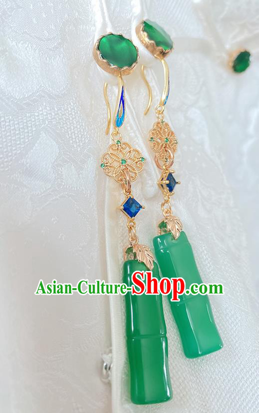 China Handmade Ear Accessories Traditional Hanfu Earrings Women Jewelry China Handmade Ear Accessories Traditional Hanfu Earrings Women Jewelry