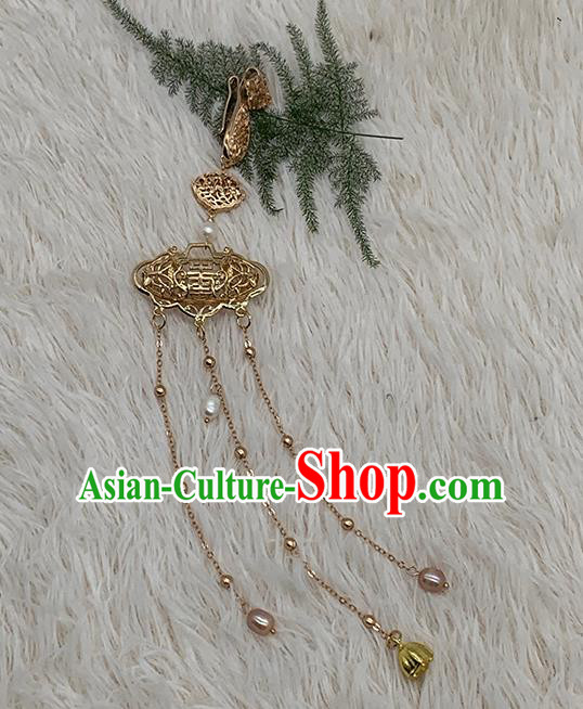 China Handmade Golden Tassel Brooch National Women Accessories Cheongsam Pendant China Handmade Golden Tassel Brooch National Women Accessories Cheongsam Pendant