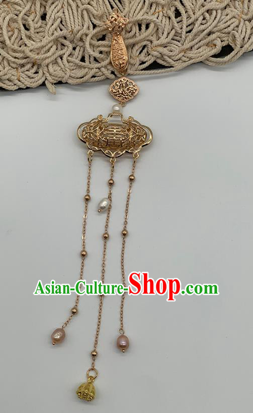 China Handmade Golden Tassel Brooch National Women Accessories Cheongsam Pendant China Handmade Golden Tassel Brooch National Women Accessories Cheongsam Pendant