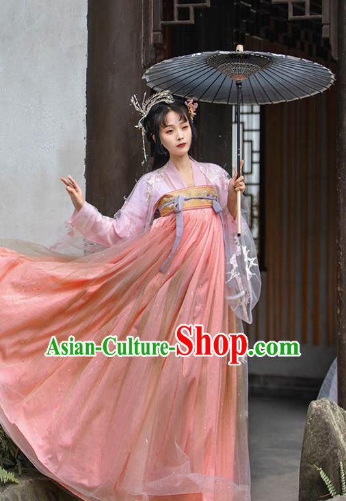 China Ancient Clothing Tang Dynasty Princess Hanfu Dress Apparels Traditional Classical Dance Costumes China Ancient Clothing Tang Dynasty Princess Hanfu Dress Apparels Traditional Classical Dance Costumes