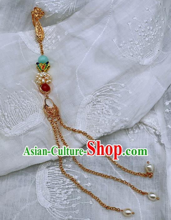 China Cheongsam Waist Tassel Pendant Handmade Brooch National Women Pearls Accessories China Cheongsam Waist Tassel Pendant Handmade Brooch National Women Pearls Accessories