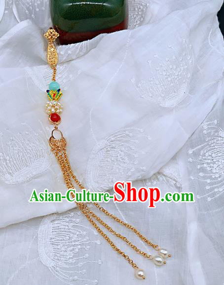 China Cheongsam Waist Tassel Pendant Handmade Brooch National Women Pearls Accessories China Cheongsam Waist Tassel Pendant Handmade Brooch National Women Pearls Accessories
