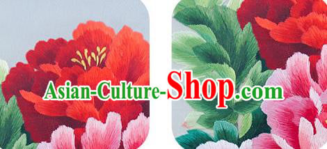 China Traditional Home Furnishings Handmade Craft Wood Carving Table Screen Embroidered Peony Screen China Traditional Home Furnishings Handmade Craft Wood Carving Table Screen Embroidered Peony Screen