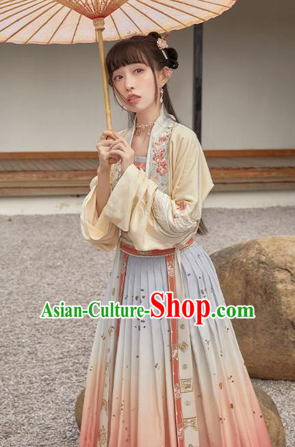China Traditional Court Infanta Hanfu Clothing Ancient Song Dynasty Princess Embroidered Costumes China Traditional Court Infanta Hanfu Clothing Ancient Song Dynasty Princess Embroidered Costumes
