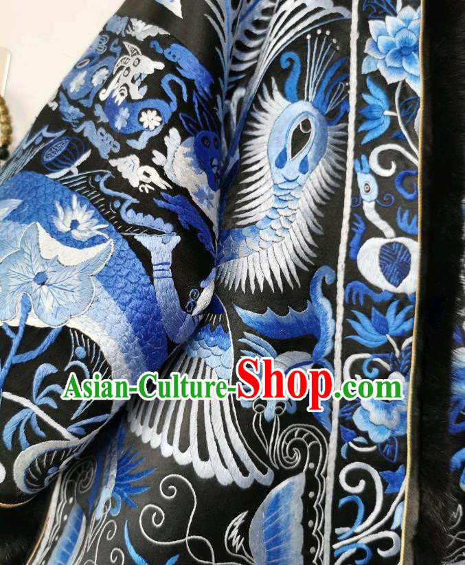 China Tang Suit Cotton Padded Jacket National Winter Coat Traditional Embroidered Costume China Tang Suit Cotton Padded Jacket National Winter Coat Traditional Embroidered Costume