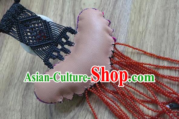 China Traditional National Bells Tassel Necklet Handmade Accessories Ethnic Women Embroidered Necklace Jewelry China Traditional National Bells Tassel Necklet Handmade Accessories Ethnic Women Embroidered Necklace Jewelry
