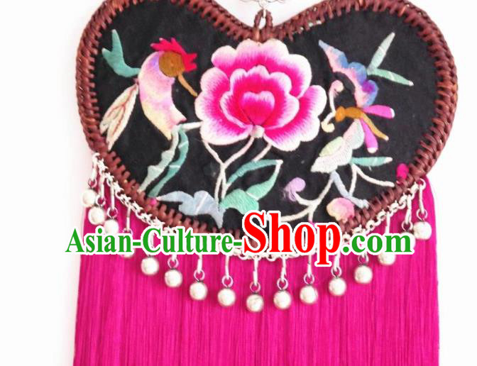Handmade China National Jewelry Accessories Ethnic Embroidered Necklace Handmade China National Jewelry Accessories Ethnic Embroidered Necklace