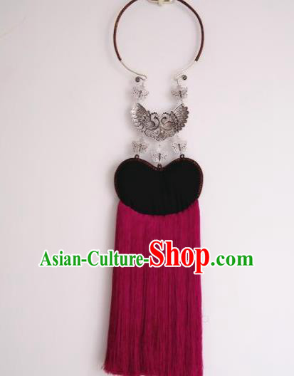 Handmade China National Jewelry Accessories Ethnic Embroidered Necklace Handmade China National Jewelry Accessories Ethnic Embroidered Necklace