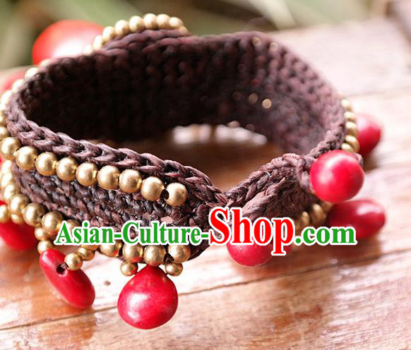 China National Rattan Bangle Individuality Jewelry Accessories Handmade Ethnic Bangle China National Rattan Bangle Individuality Jewelry Accessories Handmade Ethnic Bangle
