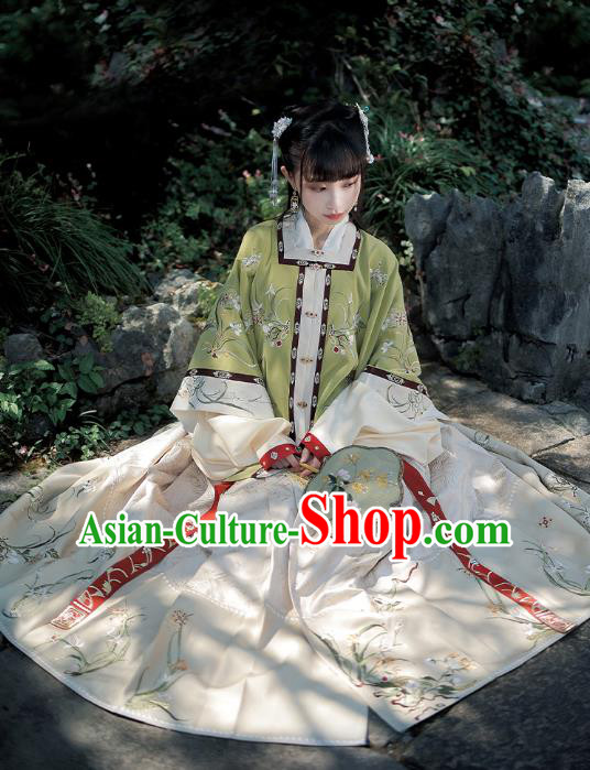 China Ancient Palace Infanta Costumes Traditional Ming Dynasty Court Princess Embroidered Clothing Complete Set China Ancient Palace Infanta Costumes Traditional Ming Dynasty Court Princess Embroidered Clothing Complete Set