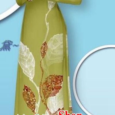 Vietnamese Female Green Long Dress with Pants Custom Asian Traditional Cheongsam Bride Costume Vietnam Ao Dai Uniforms