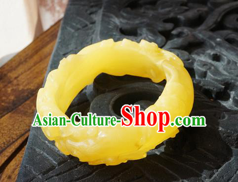Chinese Traditional Carving Beeswax Bangle Accessories Ancient Princess Bracelet Jewelry Chinese Traditional Carving Beeswax Bangle Accessories Ancient Princess Bracelet Jewelry
