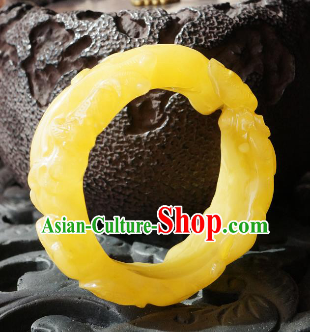 Chinese Traditional Carving Beeswax Bangle Accessories Ancient Princess Bracelet Jewelry Chinese Traditional Carving Beeswax Bangle Accessories Ancient Princess Bracelet Jewelry