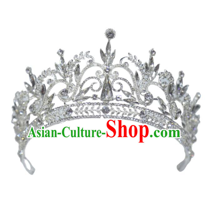 Top Grade Crystal Royal Crown Europe Princess Hair Accessories Top Grade Crystal Royal Crown Europe Princess Hair Accessories