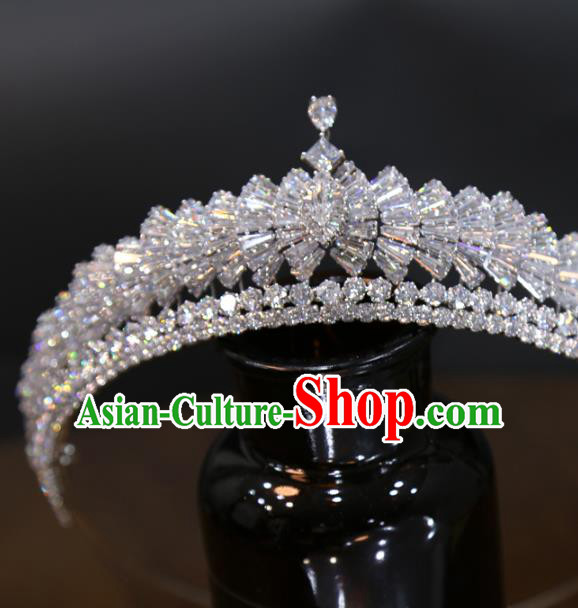 Top Grade Handmade Wedding Zircon Royal Crown Europe Princess Hair Jewelry Accessories Top Grade Handmade Wedding Zircon Royal Crown Europe Princess Hair Jewelry Accessories